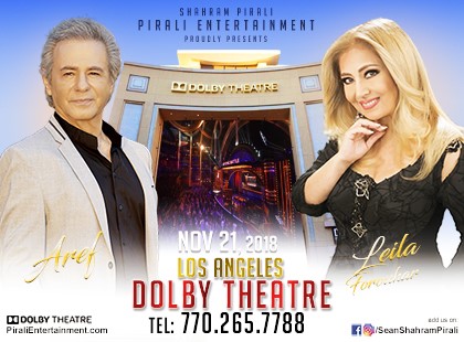 Aref & Leila Forouhar at Dolby Theatre