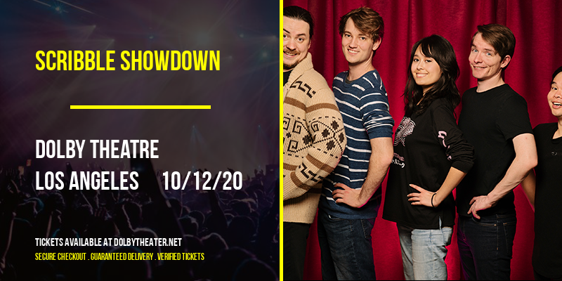 Scribble Showdown at Dolby Theatre tickets Scribble Showdown at Dolby Theatre