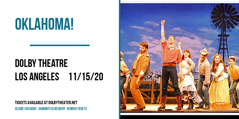 Oklahoma! at Dolby Theatre tickets Oklahoma! at Dolby Theatre