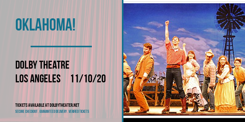 Oklahoma! at Dolby Theatre tickets Oklahoma! at Dolby Theatre