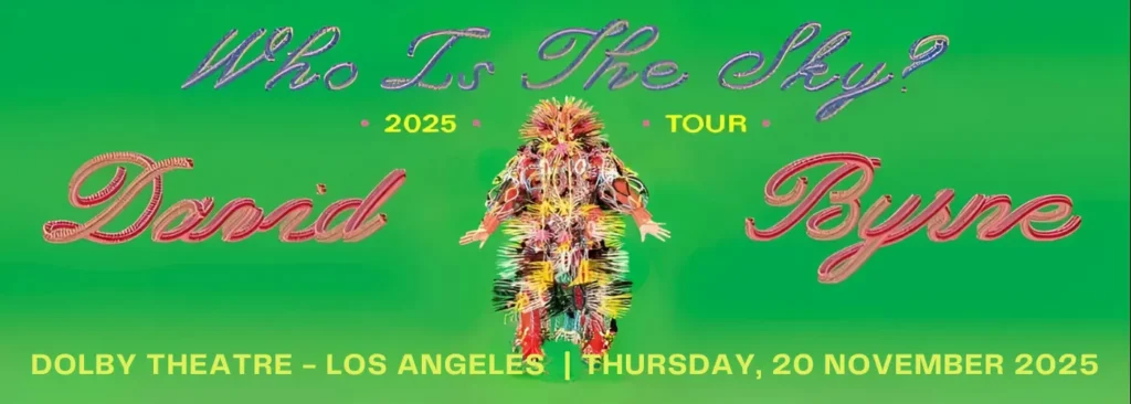 David Byrne at Dolby Theatre