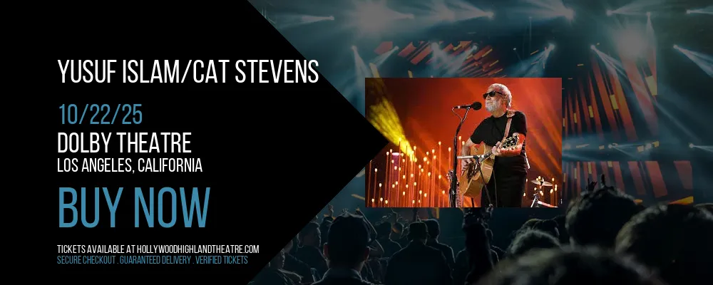 Yusuf Islam/Cat Stevens at Dolby Theatre