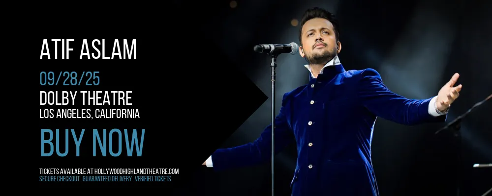 Atif Aslam at Dolby Theatre